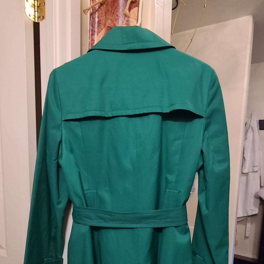 Calvin Klein Green trench Coat